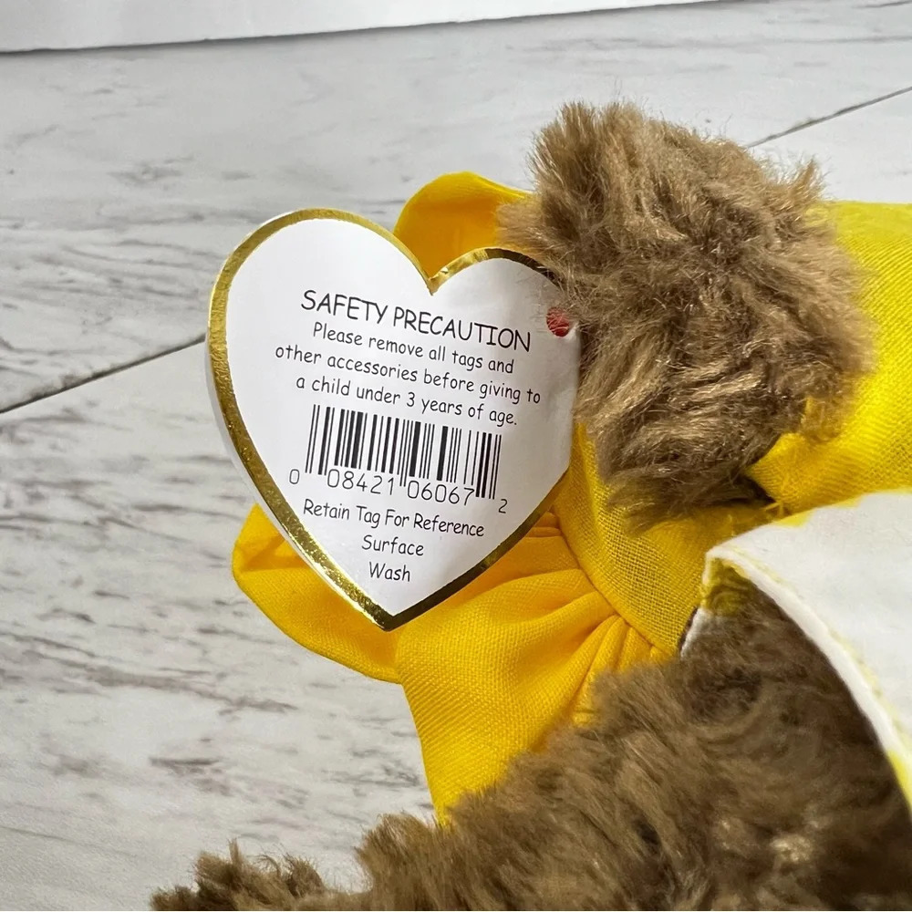 Ty Beanie Babies Susannah The Sunflower Bear Sz 9" "You Are My Sunshine!" 1,993 - Picture 9 of 14